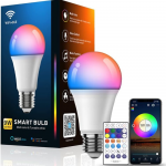 Targa RGB LED-lamp E27 10W koos kaugjuhtimispuldiga, nutipirn, v&auml;rvimuutev LED-pirn