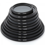 52 mm CPL ringpolarisatsioonifilter kaamerale, &uuml;mmargune polarisatsioonifilter objektiivile, CPL kaamera objektiivifilter