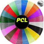 3D-pliiatsi PCL filament 1,75 mm, 150 m, 3D-pliiatsi t&auml;itefilament, 3D-pliiatsi plastmassn&ouml;&ouml;r