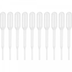 Pipett, 0,2 ml maht, 65 mm pikkus, 50 tk komplektis, laboripipett, tilgapipett