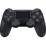 Juhtmevaba m&auml;ngupult, PlayStationi kontroller, puuteplaadiga pult, Bluetooth kontroller, juhtmeta gamepad, must m&auml;ngukontroller