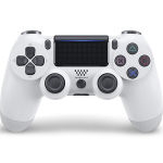 Juhtmevaba m&auml;ngupult, PlayStationi jaoks, puutejuhtimisega, juhtmevaba kontroller, Bluetooth, valge, m&auml;ngukontroller, m&auml;ngupult, juhtmevaba pult, Bluetooth-m&auml;ngupult