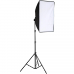 Fotostuudio softbox 235 cm, 4 pirni, 45W 5500K, softbox-valgustuskomplekt, stuudiovalgustuse softboks, video- ja fotovalgusti