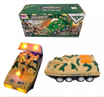 Heli- ja valgusefektidega tank