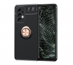 Telefoni kaitse&uuml;mbris, &uuml;mbris Samsung Galaxy A32 4G, must, magnetiline, r&otilde;ngaga