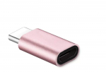 2 tk adapterit Micro USB emane - USB 3.1 t&uuml;&uuml;p C isas, konverter, laadija otsik