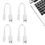 4 tk Micro USB-kaabel USB-ks, laadija, juhe