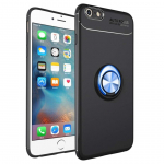 Telefoni kaitse&uuml;mbris, &uuml;mbris Apple iPhone 6+ plussile, must, magnetiline, r&otilde;ngaga