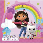 Gabby&acute;s Dollhouse salvr&auml;tikud 20 tk, 33x33 cm