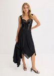 Elegantne naiste seelik, Bonprix, must