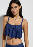 Naiste ujumistrikoo, Bonprix, topp, sinine