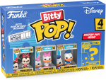 Figuuride komplekt Funko Bitty POP! Disney Minnie Hiir, Daisy Duck, Donald Duck, Miki 4 tk
