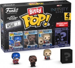 Figuurikomplekt Funko Bitty POP! Marveli l&otilde;pmatuse saaga Kapten Ameerika, Nick Fury, Thor 4 tk