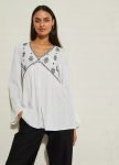 Naiste pluus, Bodyflirt, valge