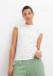 Pluus foe women BodyFlirt, valge, pits