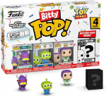 Figuurikomplekt Funko Bitty POP! Toy Story Zurg, Toy Story Tulnukas, Buzz, Keiser Zurg Valgusaasta 4 tk