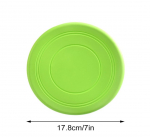 Koera frisbee ketas, 17,8 cm, lendav taldrik, koeram&auml;nguasi, roheline