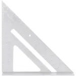 Alumiiniumist m&otilde;&otilde;tekolmnurk 180 x 3 mm