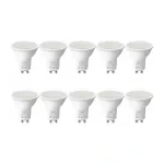 LEPRO 200081-DW-EU-10 GU10 LED-pirn, 4,5 W, 345 lm, 6500 K, 100&deg;, 10 tk, universaalne