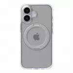 Torras Ostand Pro &uuml;mbris iPhone 16 jaoks (l&auml;bipaistev) universaalne