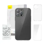 Baseus Kristallselge telefoni&uuml;mbris iPhone 12 Pro Maxile (l&auml;bipaistev) universaalne