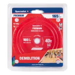 L&otilde;ikeketas 165&times;40T&times;20mm, Demolition PREMIUM, SPECIALIST+