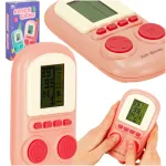 Elektrooniline arcade m&auml;ngu kaasaskantav konsool roosa