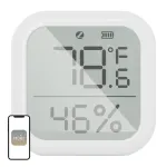 MOES ZSS-KB-TH-LF-C ZigBee LCD temperatuuri- ja niiskussensor, universaalne