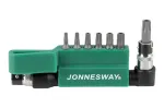 Turvakaitsega TORX (tamperproof) t&auml;heotsikute komplekt 1/4" 8 tk. (S08H2ST8S, JONNESWAY)