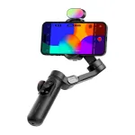AOCHUAN X Pro universaalne stabilisaator RGB-valgustusega (must)