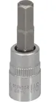 Kuuskantotsik (HEX) 1/4" H6 (S09H206, JONNESWAY)