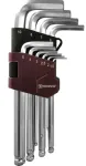 Pikkade kuuskantv&otilde;tmete (HEX) t&ouml;&ouml;riistakomplekt 10 tk 1,5, 2, 2,5, 3, 4, 5, 6, 7, 8, 10 mm (HKB10S, THORVIK)