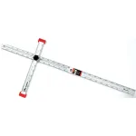 Reguleeritav T-kujuline joonlaud 120 cm / 35 cm, KAPRO