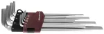 Eriti pikkade kuuskantv&otilde;tmete (HEX) komplekt 9 tk 1,5&ndash;10 mm (HKL9S, THORVIK)