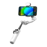 AOCHUAN X2 universaalne gimbal RGB-valgustusega (valge)