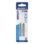 SPECIALIST+ TORX GRIP otsikud T40, 50 mm, 2 tk