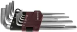 9-osaline pikkade kuuskantv&otilde;tmete (HEX) komplekt 1,5&ndash;10 mm (HK9S, THORVIK)