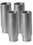 T&otilde;stukite tugede k&otilde;rgendused (4 tk), &Oslash;50 mm, k&otilde;rgus 105 mm, PD5500, Nortec (9999050107, COFRAMA)