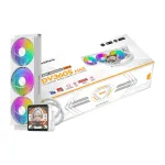 DarkFlash DV360S MAX universaalne protsessori jahuti (valge)