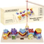 Puidust kalade sorteerija Kruzzel 22565 &ndash; universaalne