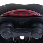 L-BRNO Sportlik jalgratta sadul mugav vaht elastne LED valgus