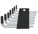 L-kujuliste Torx-v&otilde;tmete komplekt keskauguga, 7 tk. (151.4150, KS TOOLS)
