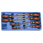 8-osaline t&ouml;&ouml;riistakomplekt k&auml;rule (HR-578MW, GENIUS)