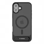 Torras Pstand seeria &uuml;mbris iPhone 16 jaoks (Must) universaalne