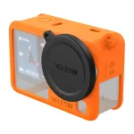 Telesin Silikoonkaitse&uuml;mbris DJI Osmo Action 6 jaoks (Oranž) universaalne