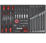 T&ouml;&ouml;riistakomplekt k&auml;rudele, 61 osa (106105, SONIC)