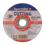 SPECIALIST+ metalli l&otilde;ikeketas CUTTING, 125x1x22 mm