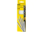 Kuuma liimipulgad 11,2 mm x 200 mm, valged, 5 tk