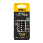 Kruvikeeraja otsikud FLEXTORQ T10 25 mm, DeWALT, 5 tk.
