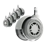 LiberNovo A-10 universaalsed rattad (hallid)